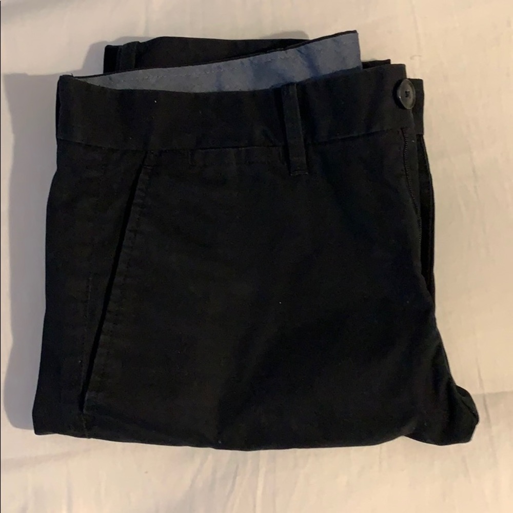 GAP black khaki pants
